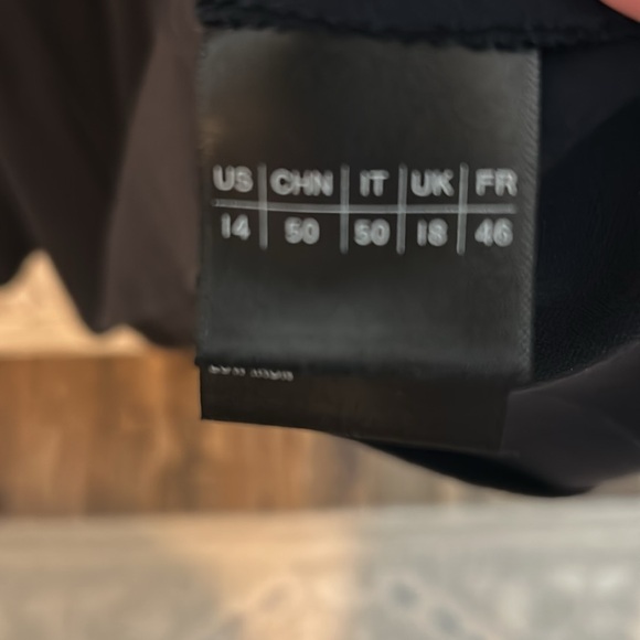 Elegant Navy Dress Midi Dress, Size 14 - Picture 6 of 8